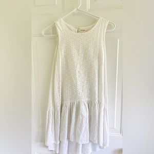 Cat and Jack White Textured Sundress